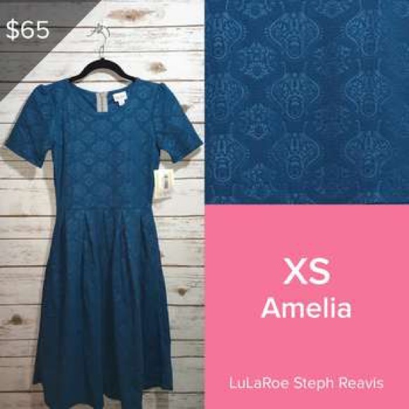 LuLaRoe Dresses & Skirts - LuLaRoe Amelia Dress